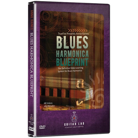 Guitar Lab TF10141 Blues Harmonica Blueprint DVD
