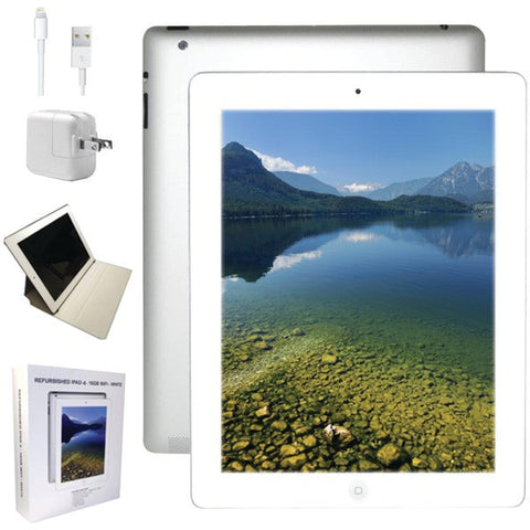REFURBISHED APPLE MD513LLA-ER Refurbished 16GB iPad(R) 4 with Wi-Fi (White)