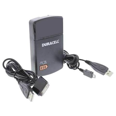 DURACELL DU7131 1,800mAh Portable Power Bank with AC Charger