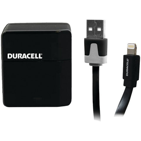 DURACELL PRO173 1-Amp USB Wall Charger with Lightning(R) Cable