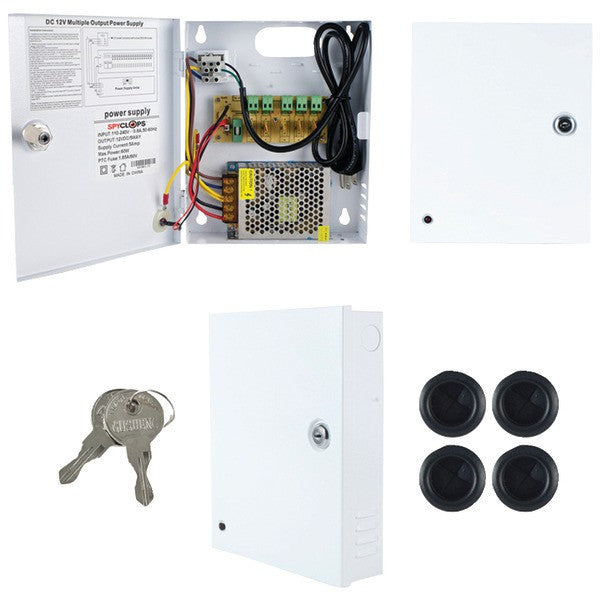 SPYCLOPS SPY-DB5W5A Power Distribution Box (5-Way, 5-Amp)