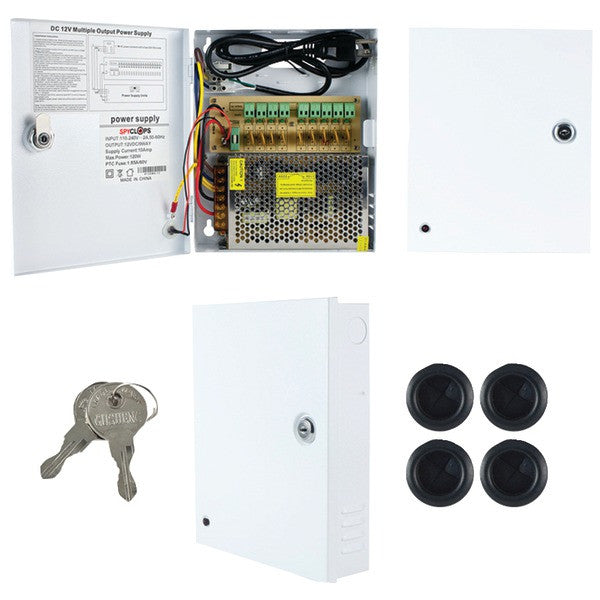 SPYCLOPS SPY-DB9W10A Power Distribution Box (9-Way, 10-Amp)