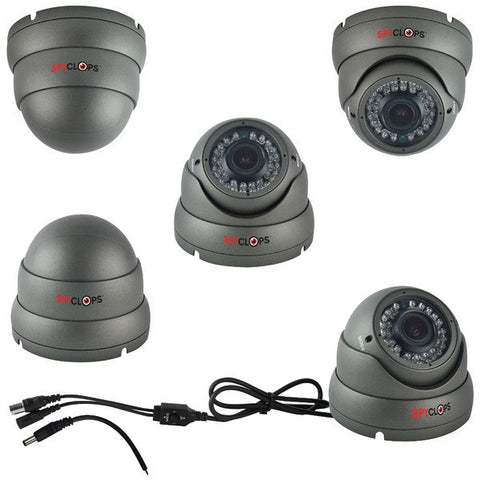 SPYCLOPS SPY-DOMEGAHD1 720p AHD Varifocal Dome Camera (Gray)