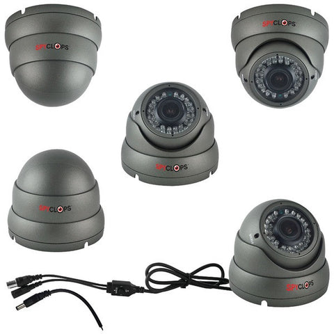 SPYCLOPS SPY-DOMEGAHD24 1080p AHD Varifocal Dome Camera (Gray)