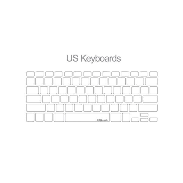 EZQUEST X21180 MacBook(R)-13" MacBook Air(R)-MacBook Pro(R) Keyboard Cover (Black)
