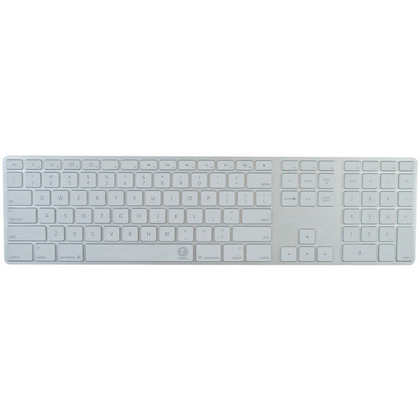 EZQUEST X22308 Apple(R) Wired Keyboard with Numeric Keypad US-ISO Invisible Keyboard Cover