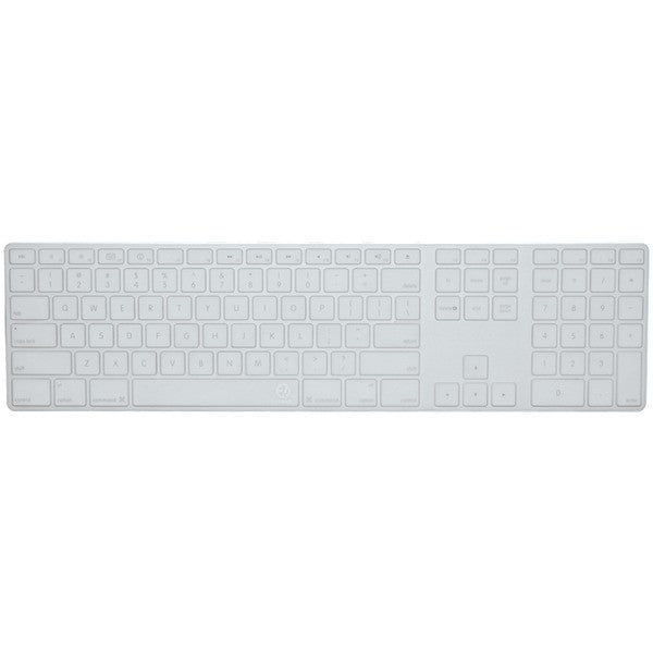 EZQUEST X22309 Apple(R) Wired Keyboard with Numeric Keypad US-ISO Invisible Ice Keyboard Cover