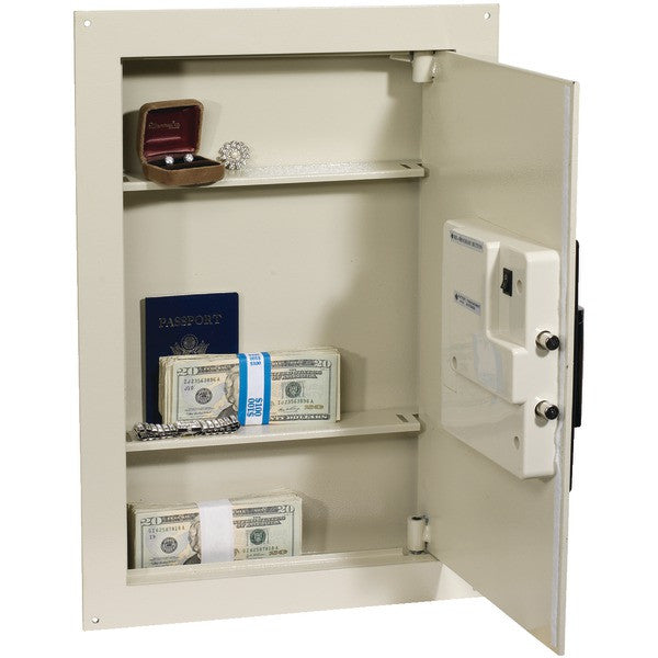 FIRST ALERT 2070AF Adjustable Antitheft Wall Safe with Digital Lock