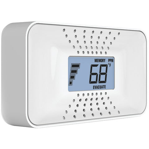 FIRST ALERT CO710 Carbon Monoxide Alarm with Temperature, Digital Display & 10-Year Sealed Battery