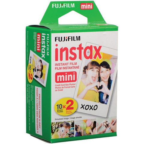 FUJIFILM 16437396 Instax(R) Mini Film Twin Pack