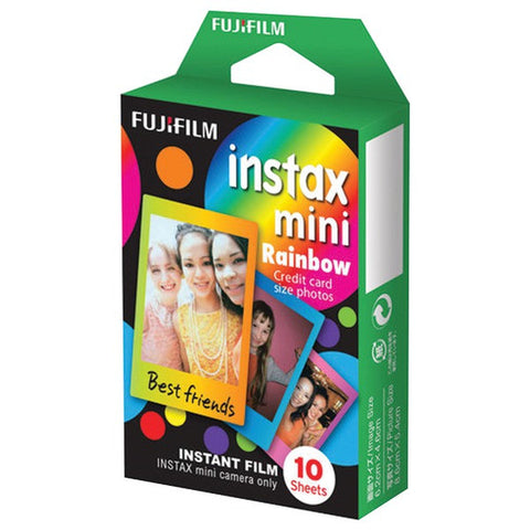 FUJIFILM 16437401 Instax(R) Mini Rainbow Film Pack