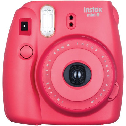 FUJIFILM 16443917 Instax(R) Mini 8 Instant Camera (Raspberry)