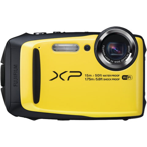 FUJIFILM 16500466 16.4-Megapixel FinePix(R) XP90 Digital Camera (Yellow)