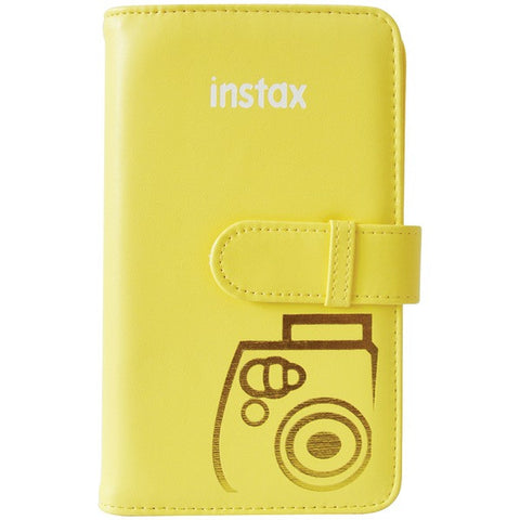 FUJIFILM 600015560 Instax(R) Wallet Album (Yellow)
