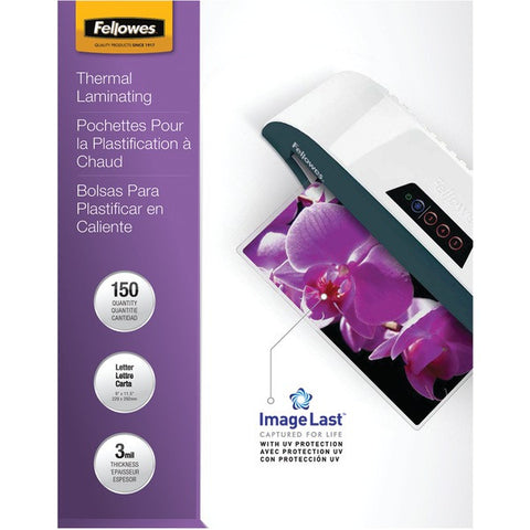 FELLOWES 5200509 Letter Laminating Pouches, 150 pk