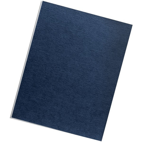 FELLOWES 52098 Expression Linen Presentation Covers , Letter, 200pk (Navy)