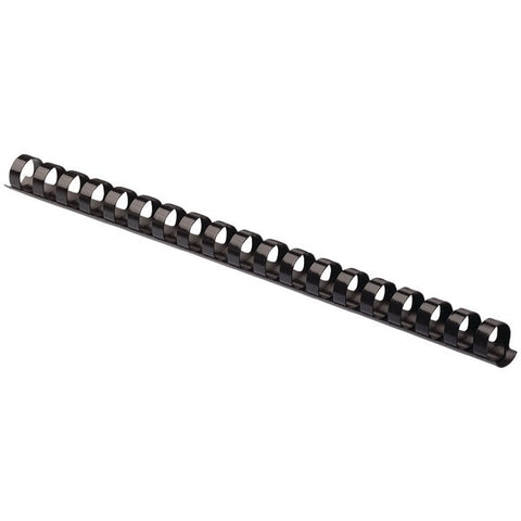 FELLOWES 52325 0.5" Plastic Binding Combs, 100pk (Black)