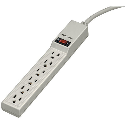 FELLOWES 99000 6-Outlet Power Strip (4ft)