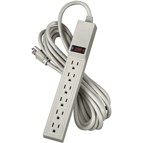 FELLOWES 99026 6-Outlet Power Strip (15ft)