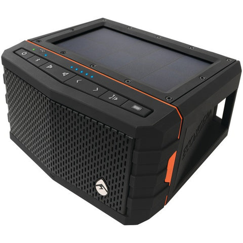 ECOXGEAR GDI-EXSJ400 SolJam Solar-Powered Waterproof Speaker (Orange)