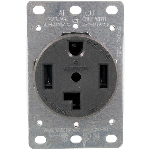 278 Single-Flush Dryer Receptacle (4 wire)