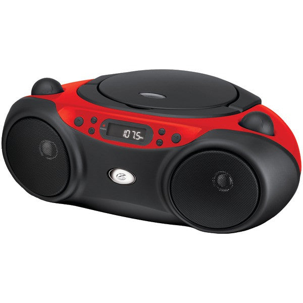 GPX BC232R CD Player Boom Box