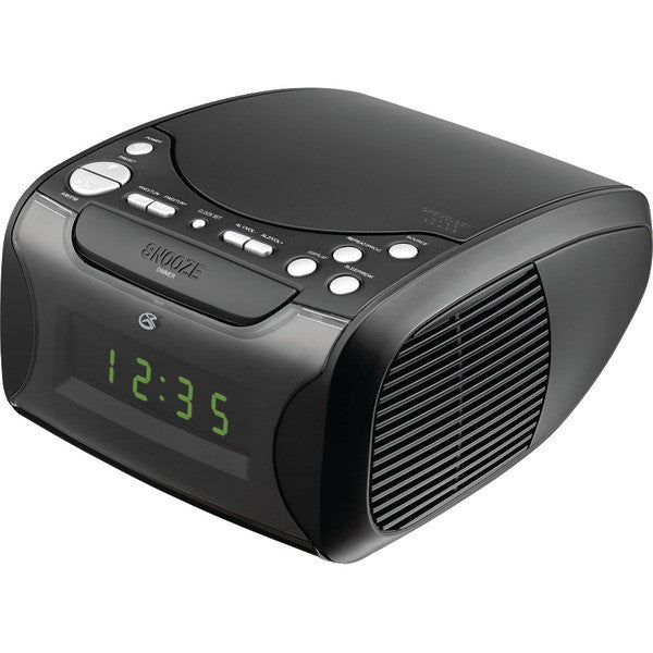 GPX CC314B Dual Alarm CD Clock Radio