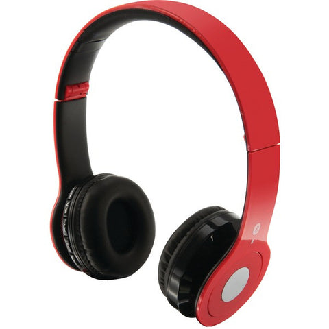 ILIVE IAHB16R Over-Ear Wireless Headset with Microphone (Red)
