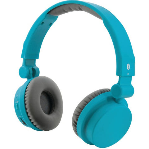 ILIVE IAHB45TL Bluetooth(R) Headphones with Microphone (Matte Teal)