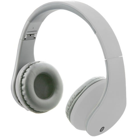 ILIVE IAHB64MW Bluetooth(R) Headphones with Auxiliary Input (Matte White)