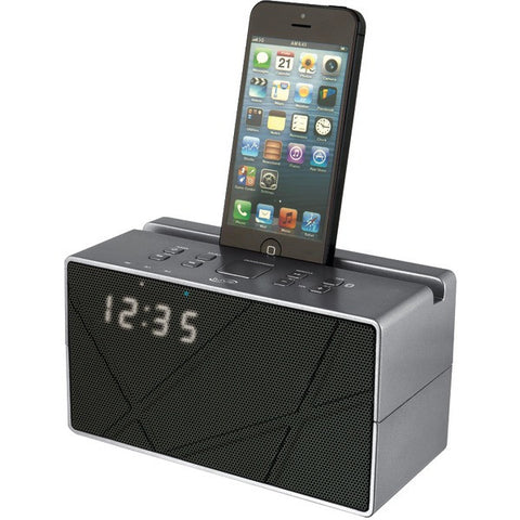 ILIVE BLUE iCB284S Bluetooth(R) Speaker with Clock