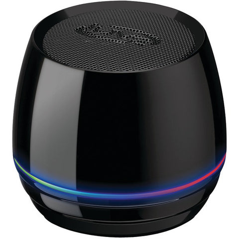 ILIVE ISB35B Bluetooth(R) Speaker with Glow Ring (Black)
