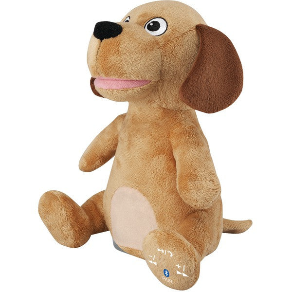 ILIVE ISB485DOGBR Animated Plush Animal Bluetooth(R) Speaker (Dog)