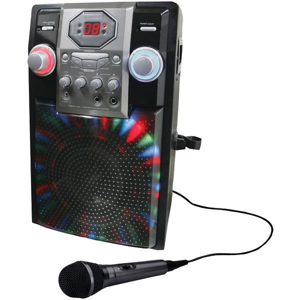 GPX J182B Portable Karaoke Player