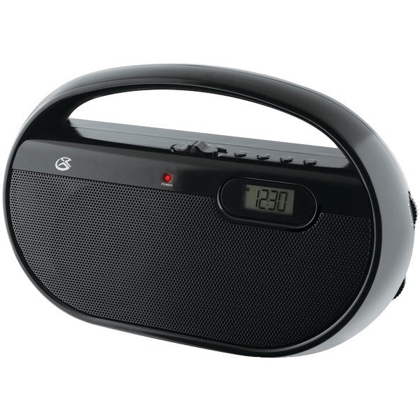 GPX R602B AM-FM Portable Clock Radio