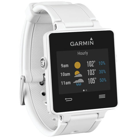 GARMIN 010-01297-01 vivoactive(TM) Smartwatch (White)