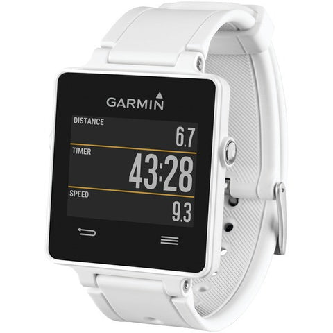GARMIN 010-01297-11 vivoactive(TM) Smartwatch Bundle (White)