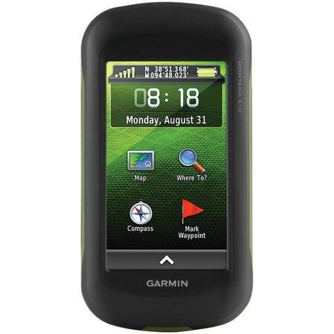 GARMIN 010-01534-00 Montana(R) 610 Handheld GPS Receiver