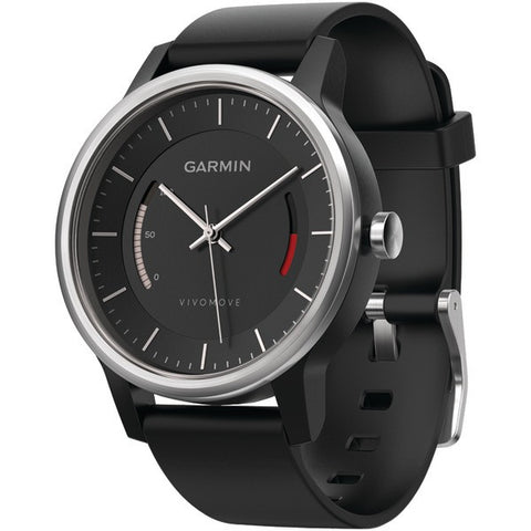 GARMIN 010-01597-02 vivomove(TM) Smart Watch (Sport Band; Black)