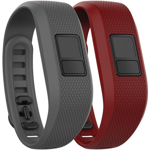 GARMIN 010-12452-02 vivofit(R) 3 Accessory Bands (Slate-Marsala)