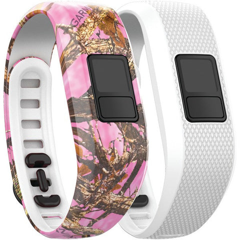 GARMIN 010-12452-32 vivofit(R) 3 Accessory Bands (Pink Camo-White)