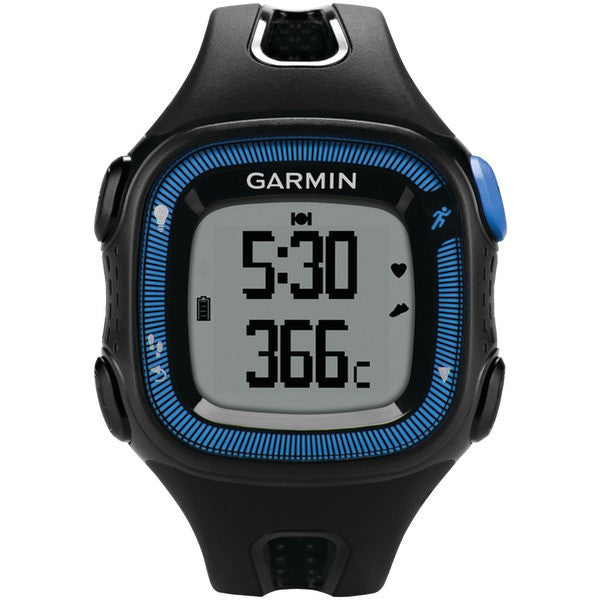 REFURBISHED GARMIN 010-N1241-00 Refurbished Forerunner(R) 15, Black-Blue