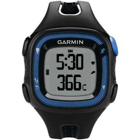 REFURBISHED GARMIN 010-N1241-00 Refurbished Forerunner(R) 15, Black-Blue