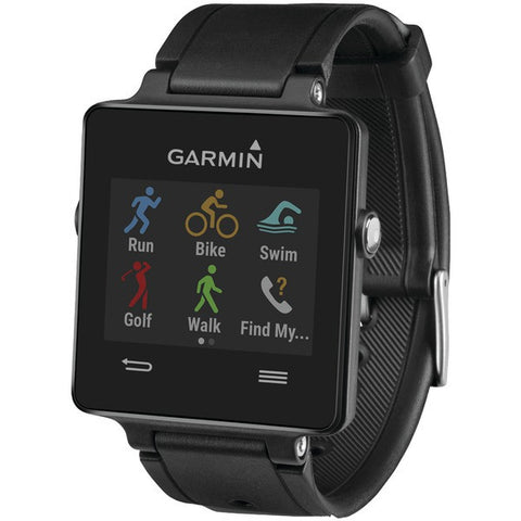 REFURBISHED GARMIN 010-N1297-00 vivoactive(R) Smartwatch (Black)