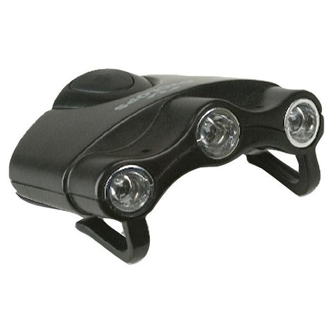 CYCLOPS CYC-HC1-W ORION Hat Clip Light with 3 Clear LED Lights