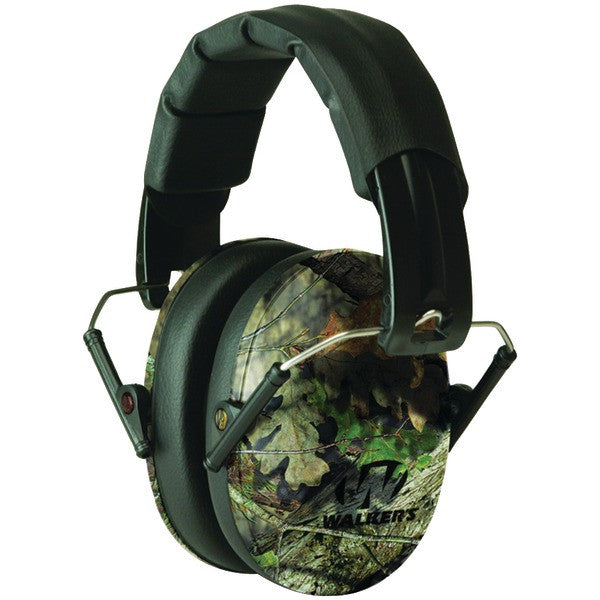 WALKERS GAME EAR GWP-FPM1-PKMO PRO Low-Profile Folding Muff (Pink-Mossy Oak Camo)