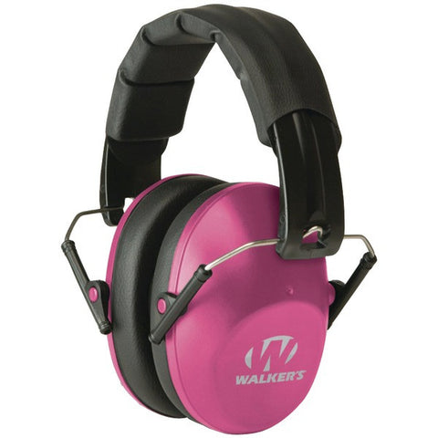 WALKERS GAME EAR GWP-FPM1-PNK PRO Low-Profile Folding Muff (Pink)