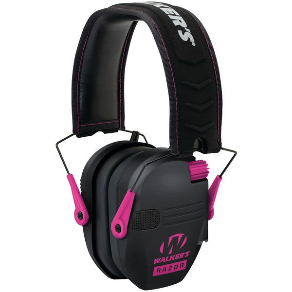 WALKERS GAME EAR GWP-RSEM-PNK Razor Series(TM) Slim Shooter Electronic Folding Muff (Pink)