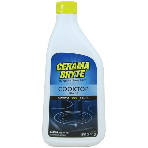 CERAMA BRYTE 20618 Ceramic Cooktop Cleaner (18oz Bottle)