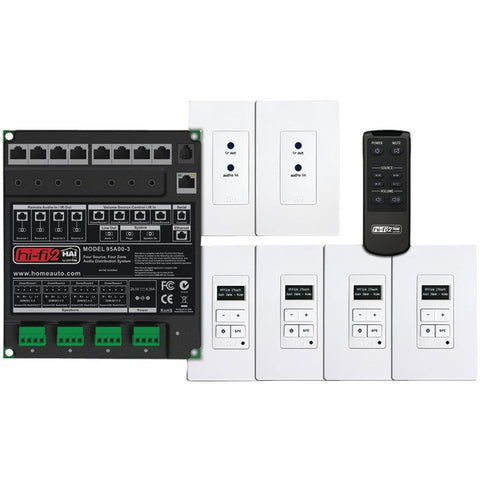 LEVITON 95A00-3 Hi-Fi 2 4-Zone, 4-Source Kit